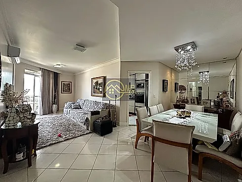 Apartamento 3 Quartos com 1 Suíte e 108m² - Kobrasol - Foto 1