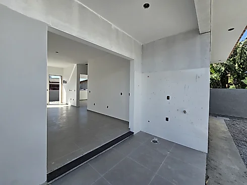 Casa Unifamiliar 3 Quartos com Churrasqueira - Guarda do Cubatão - Foto 16