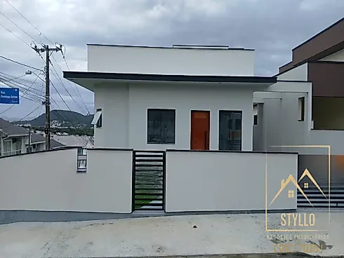 Excelente Casa Geminada 3 Dormitórios Loteamento Manoel de Melo Forquilhas - Foto 3
