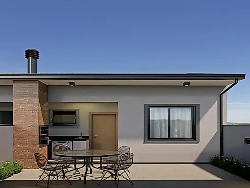 Casa Geminada Ótima Localização em Vila Toscana - Foto 12