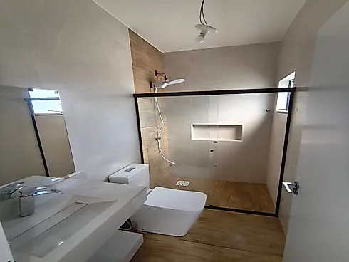Casa com Piscina a 300 Metros da Praia da Pinheira - Foto 14