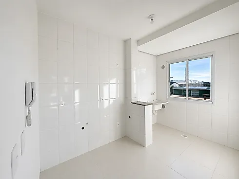 Apartamento 3 Dorm sendo uma Suíte C/ Sacada e Churrasc, Sertão do Maruim - Apartamento em Sertão do Maruim, São José - Foto 3