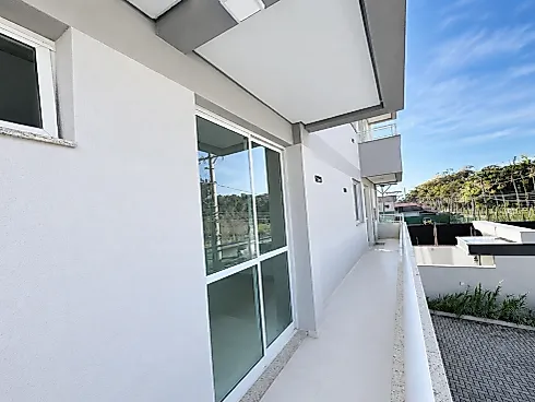 Apartamento 3 Dorm sendo uma Suíte C/ Sacada e Churrasc, Sertão do Maruim - Apartamento em Sertão do Maruim, São José - Foto 5