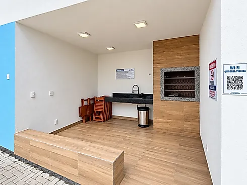 Apartamento 2 Quartos no Residencial Vista do Cambirela - Nova Palhoça - Apartamento em Nova Palhoça, Palhoça - Foto 3