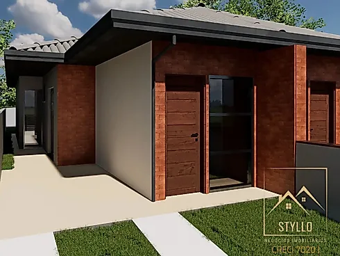 Casa com 2 Dormitórios a Venda, 65,22 m² Forquilhas São José SC - Foto 3