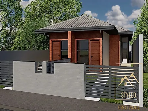 Casa com 2 Dormitórios a Venda, 65,22 m² Forquilhas São José SC - Foto 4