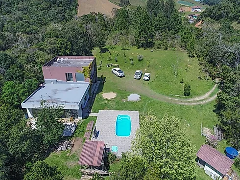 Vida na Serra Catarinense – Sítio com Nascente, Cachoeira Próxima e Amplo Espaço de Lazer em Angelin - Casa em Rural, Rancho Queimado - Foto 2