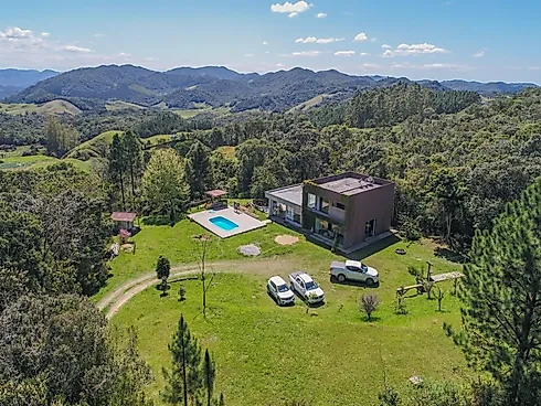 Vida na Serra Catarinense – Sítio com Nascente, Cachoeira Próxima e Amplo Espaço de Lazer em Angelin - Casa em Rural, Rancho Queimado - Foto 5