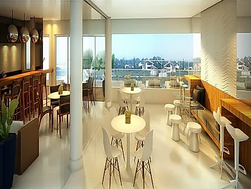 Apartamento com Vista Panorâmica e Acesso Privativo à Praia -  Condomínio Island Home & Resort, Morr - Foto 29