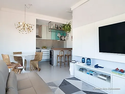 Apartamento com Vista Panorâmica e Acesso Privativo à Praia -  Condomínio Island Home & Resort, Morr - Foto 7