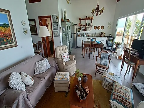Casa com 3 Quartos (1 Suíte) e Quitinete, com Acesso ao Mar e Exuberante Vista Panorâmica no Ribeirã - Foto 22
