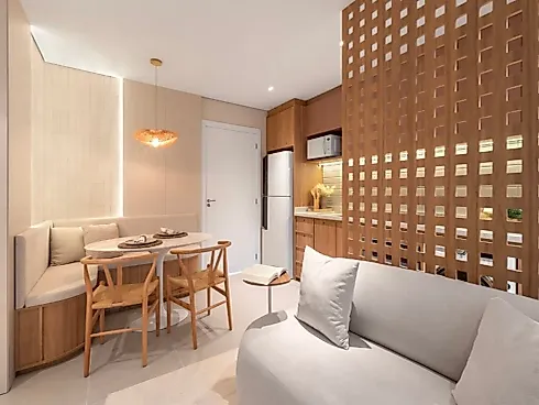 🏙️ Scire Connect – Studio 32,83 m² em Barreiros, São José/SC - Apartamento em Barreiros, São José - Foto 4