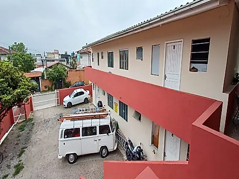 Edificação de Alvenaria de Dois Pavimentos com 8 Apartamentos de 1 Quarto, 4 por Pavimento, no Campe - Apartamento em Campeche, Florianópolis - Foto 5