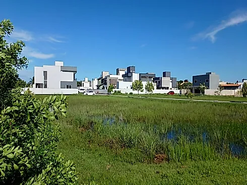 Terreno Plano de 394,41M², Plano, com Escritura Pública, no Condomínio Caminho do Engenho I - Campec - Terreno em Campeche, Florianópolis - Foto 1