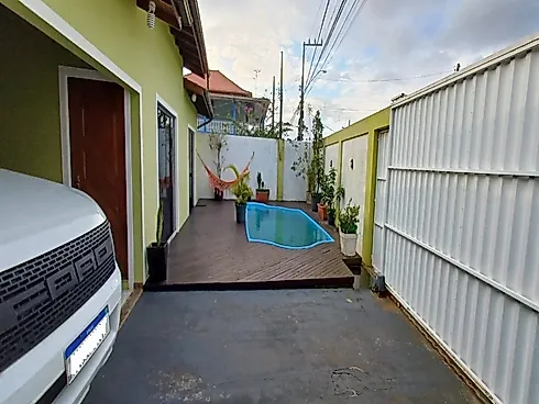 Aconchegante Casa Plana de 2 Quartos com Piscina no Alto Ribeirão - Ribeirão da Ilha - Florianópolis - Casa em Ribeirão da Ilha, Florianópolis - Foto 2