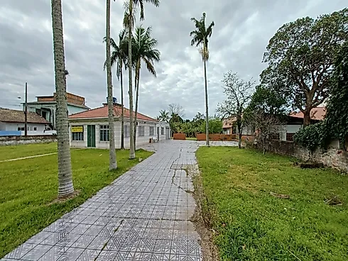 Casa de Alvenaria em Terreno de 3.652,09M² com Zoneamento Ams-3.5, na Rod. Baldicero Filomeno - Alto - Casa em Ribeirão da Ilha, Florianópolis - Foto 2