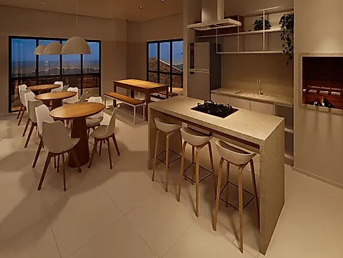 🏙️ Scire View – Apartamento 2 Quartos 52,32 m² em São José/SC - Apartamento em Centro, São José - Foto 5