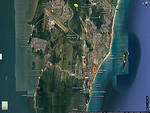 Terreno Escritura Publica de 533,42 m² a 330 Metros da Praia , com Ótima Infra Estrutura em Seu Ento - Foto 18