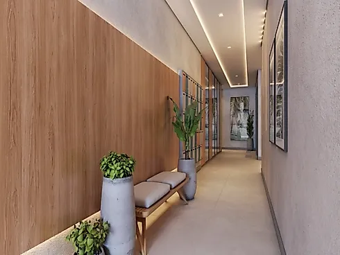 Studios e Apartamentos de 1 Quarto, 2 Quartos, 2 Suítes  na Planta no Hub Beira Mar - Saco dos Limõe - Foto 13