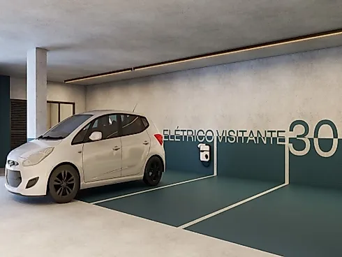 Studios e Apartamentos de 1 Quarto, 2 Quartos, 2 Suítes  na Planta no Hub Beira Mar - Saco dos Limõe - Foto 21