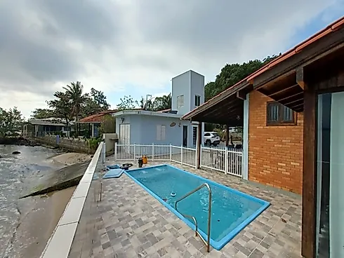 Casa de 345m², Pé na Areia, no Ribeirão da Ilha - Florianópolis/SC. - Foto 25