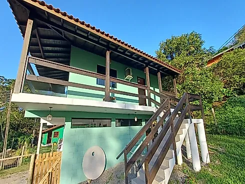 Casa de Alvenaria de 2 Pavimentos com 2 Quartos Próxima a Natureza no Alto Ribeirão - Ribeirão da Il - Casa em Ribeirão da Ilha, Florianópolis - Foto 4
