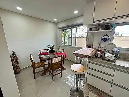Linda Casa 3 Quartos, sendo um Suíte, em Condomínio Fechado com Ótima Infraestrutura no Portal do Ri - Casa em Ribeirão da Ilha, Florianópolis - Foto 5