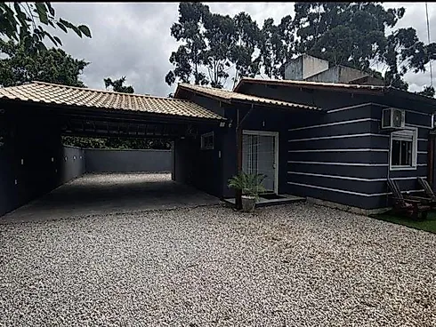 Casa Térrea Moderna no Campeche, com Amplo Pátio Privativo e Localização Privilegiada, Florianópolis - Casa em Morro das Pedras, Florianópolis - Foto 1