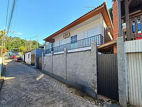 Edificação com Duas Residências em Terreno com Matrícula a 800 Metros da Praia - Tapera - Florianópo - Casa em Tapera, Florianópolis - Foto 3