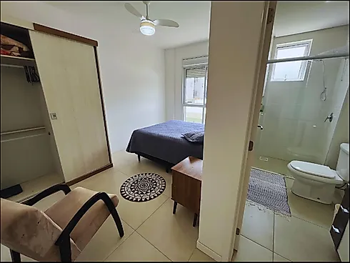 "Paraíso de 3 Quartos à Beira-Mar: Apartamento Mobiliado e Financiável no Coração do Campeche, Flori - Apartamento em Campeche, Florianópolis - Foto 5
