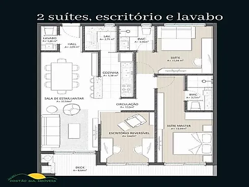 Apartamento de Alto Padrão com 3 Dormitórios no Infiniti Home View, Última Unidade - João Paulo - Fl - Foto 24