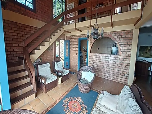 Casa de Alvenaria "Pé-Na-Areia" com 4 Quartos, sendo 1 Suíte, com Trapiche no Ribeirão da Ilha - Flo - Foto 23