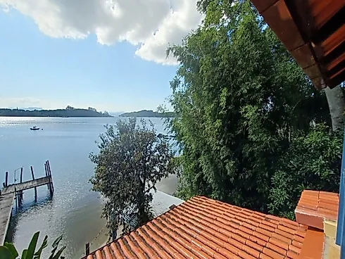 Casa de Alvenaria "Pé-Na-Areia" com 4 Quartos, sendo 1 Suíte, com Trapiche no Ribeirão da Ilha - Flo - Foto 30
