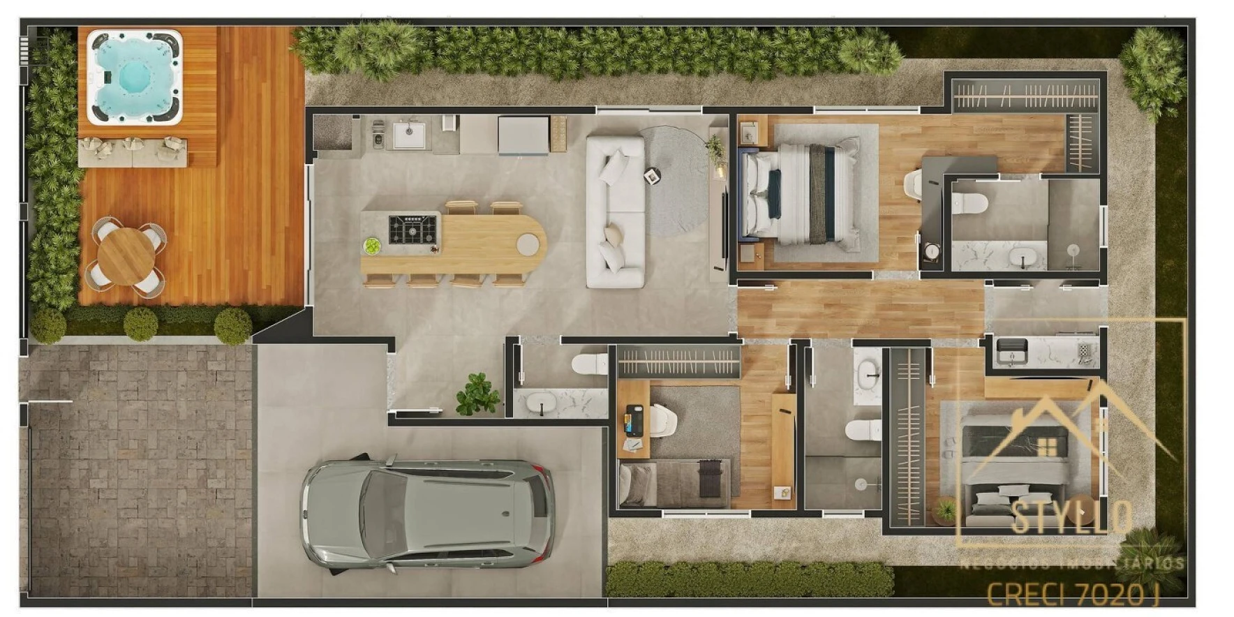 Casa em Forquilhas, São José