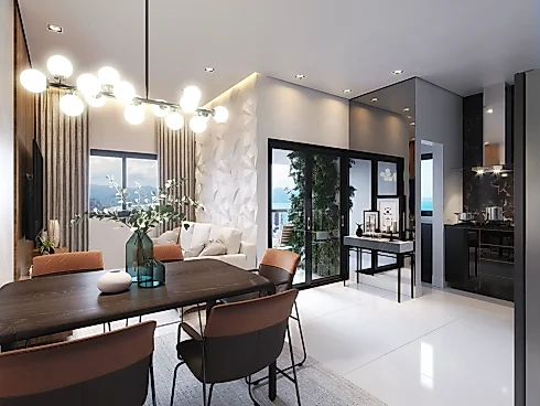 Apartamento 2 Quartos (sendo 2 Suítes)
