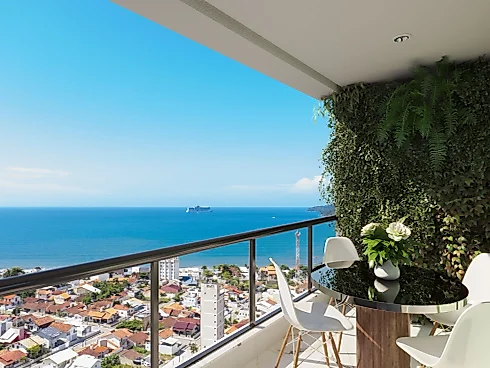 Apartamento em Perequê, Porto Belo