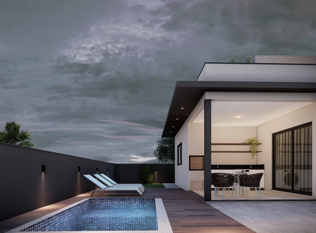 Casa em Forquilhas, São José. 3 quartos, 108m². Imagem 3 de 5