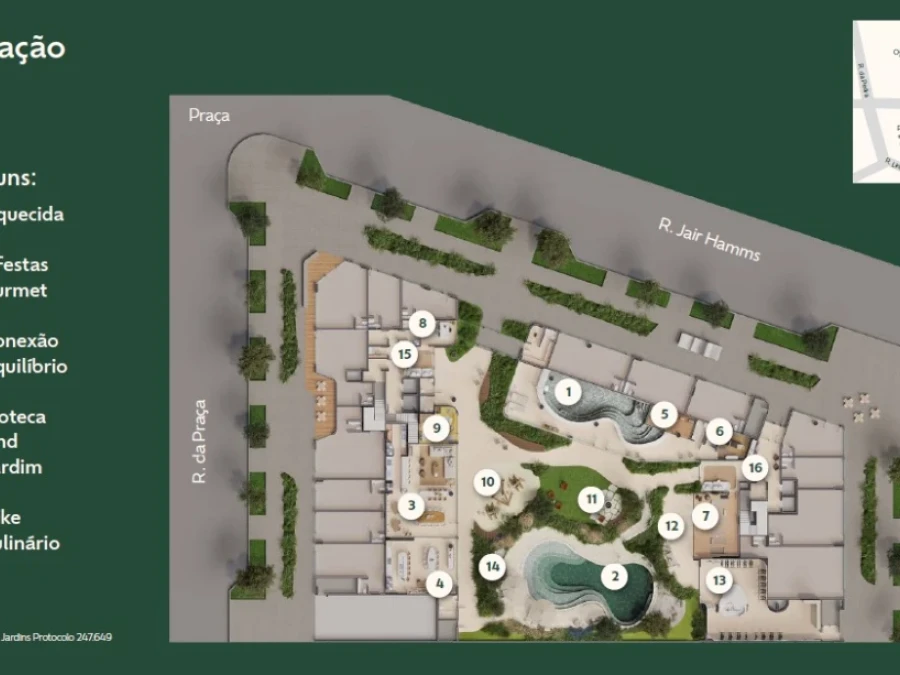 Apartamento em Pedra Branca, Palhoça. 3 quartos, 133m². Imagem 4 de 15
