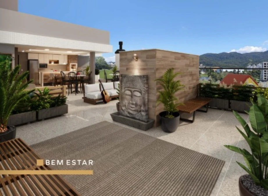 Apartamento em Pedra Branca, Palhoça. 1 quartos, 36m². Imagem 6 de 8