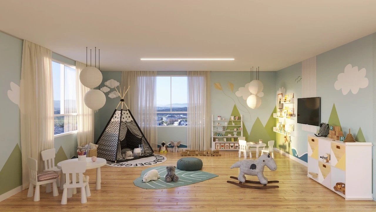 Apartamento em Pedra Branca, Palhoça. 3 quartos, 87m². Imagem 6 de 10