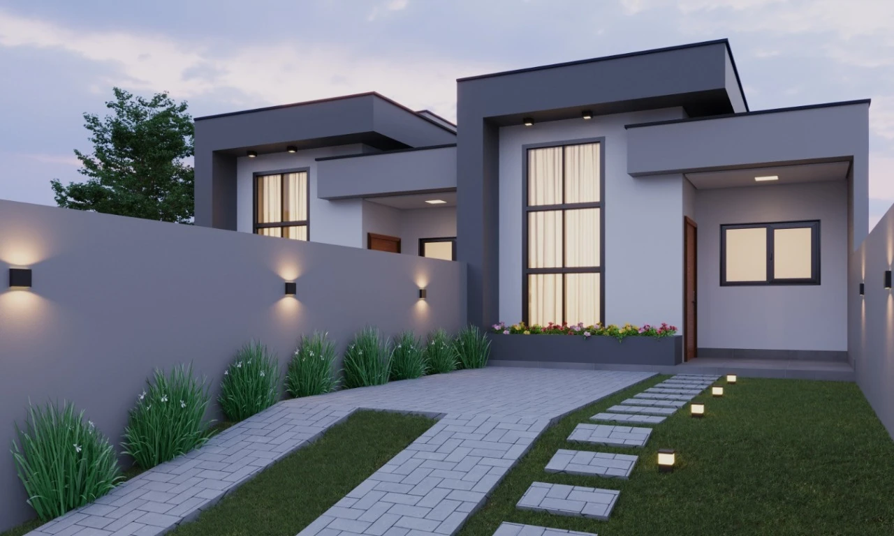 Casa em Bela Vista, Palhoça. 3 quartos, 83m². Imagem 1 de 4