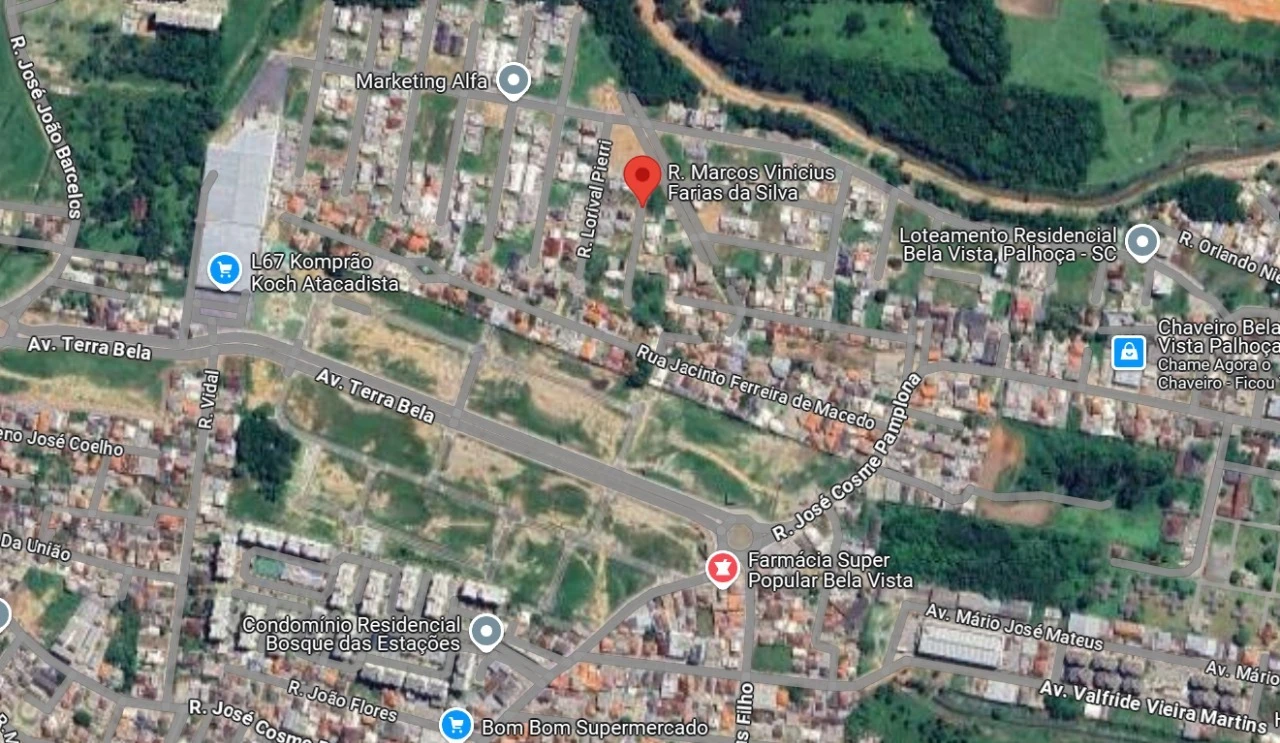 Casa em Bela Vista, Palhoça. 3 quartos, 83m². Imagem 3 de 4