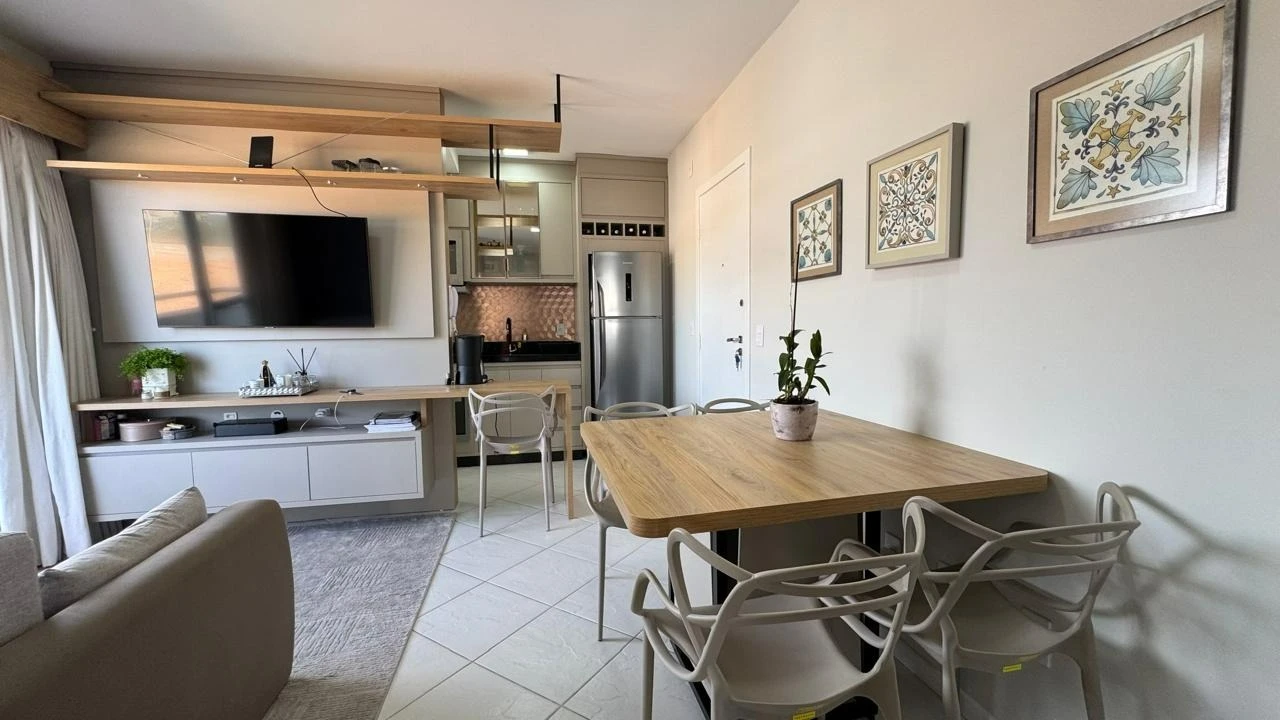 Apartamento em Pedra Branca, Palhoça. 2 quartos, 59m². Imagem 1 de 9