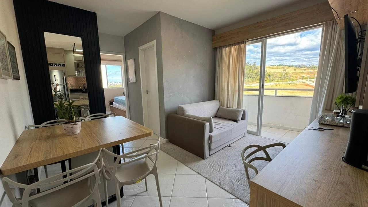 Apartamento em Pedra Branca, Palhoça. 2 quartos, 59m². Imagem 2 de 9