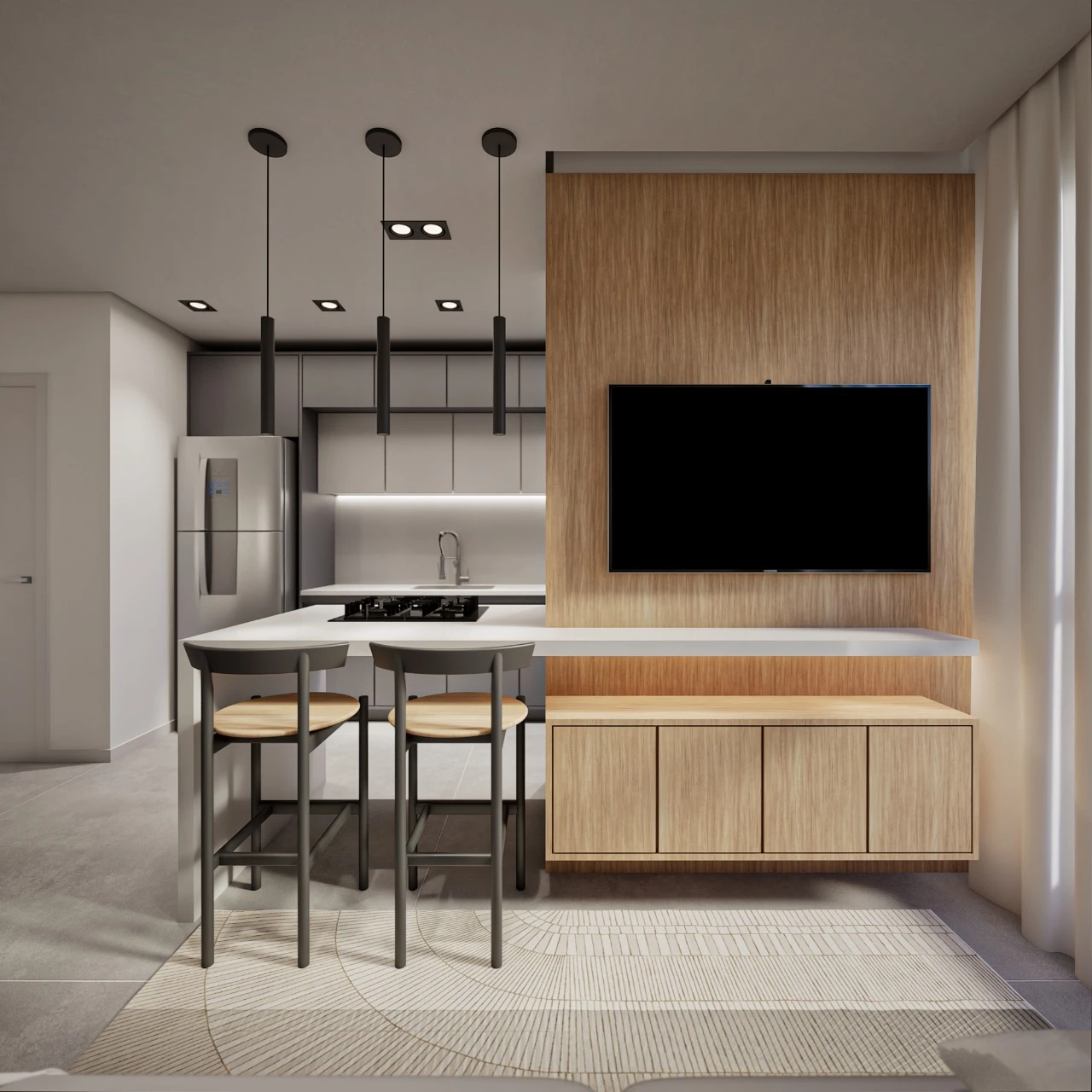 Apartamento em Pedra Branca, Palhoça. 3 quartos, 77m². Imagem 10 de 18