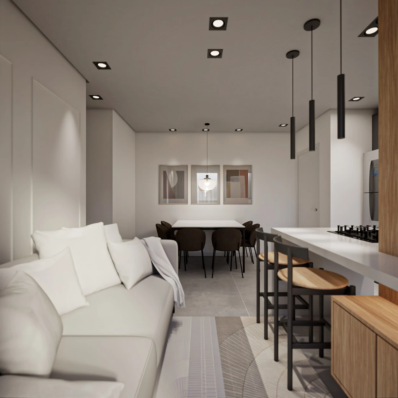 Apartamento em Pedra Branca, Palhoça. 3 quartos, 77m². Imagem 16 de 18