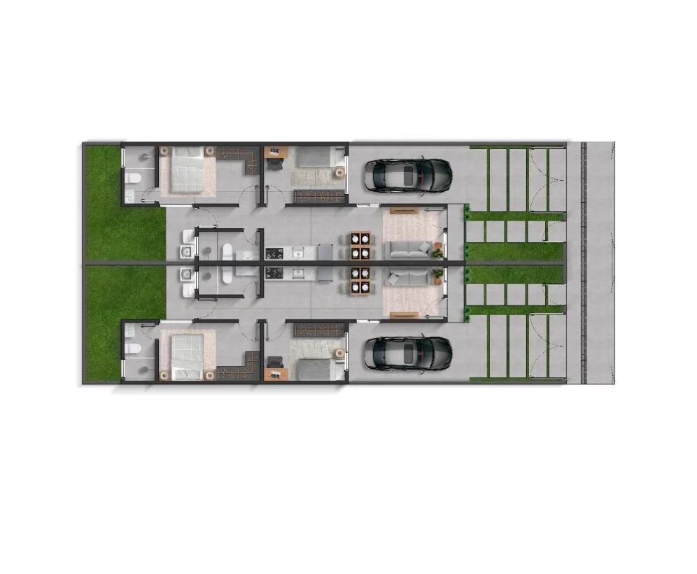 Casa Geminada em Barra do Aririú, Palhoça. 2 quartos, 50m². Imagem 2 de 2