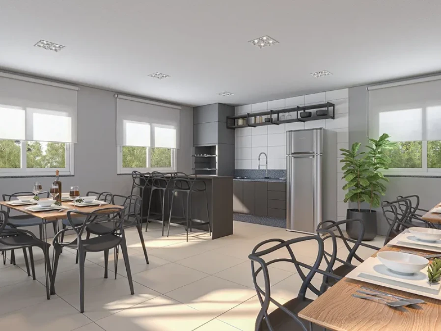 Apartamento em Nossa Senhora do Rosário, São José. 2 quartos, 53m². Imagem 6 de 11