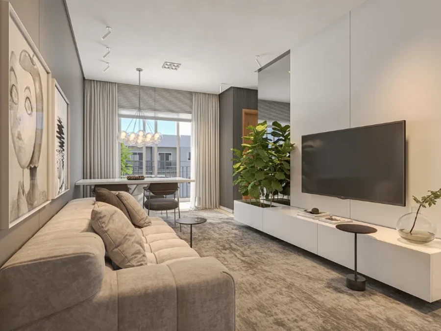 Apartamento em Nossa Senhora do Rosário, São José. 2 quartos, 53m². Imagem 2 de 11