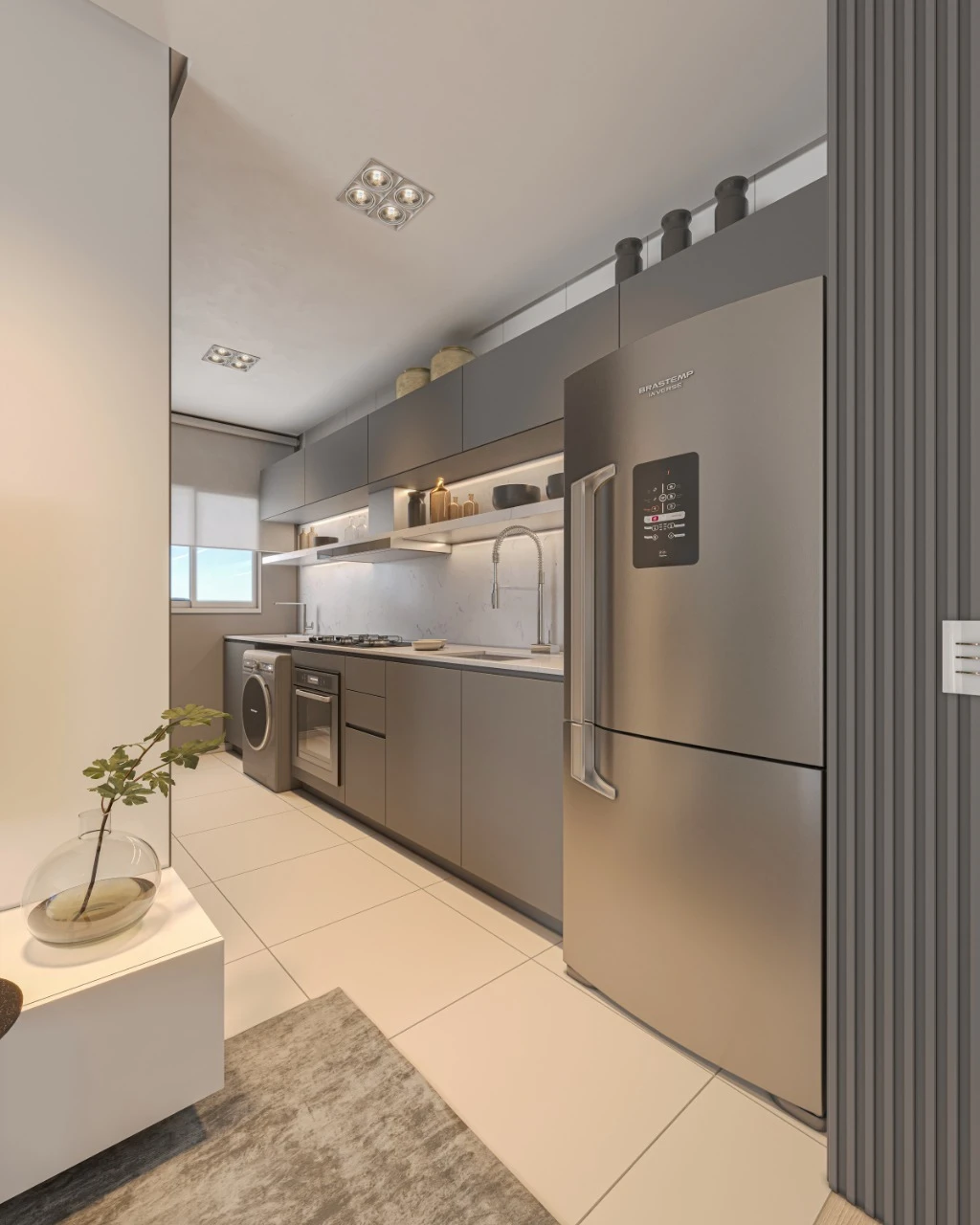 Apartamento em Nossa Senhora do Rosário, São José. 2 quartos, 53m². Imagem 3 de 11